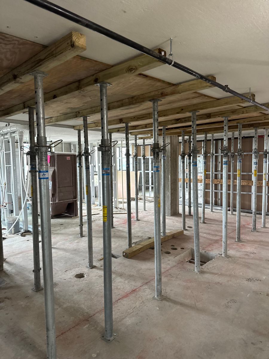 Site Preparation and Cleanup for Elevated Concrete and Home Improvements in Belleville, MI