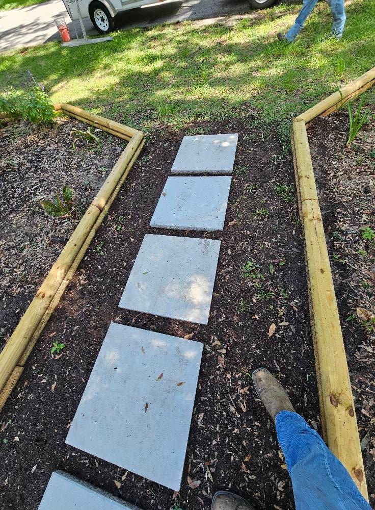 Pavers for Deeper Roots Landscape in High Springs, FL