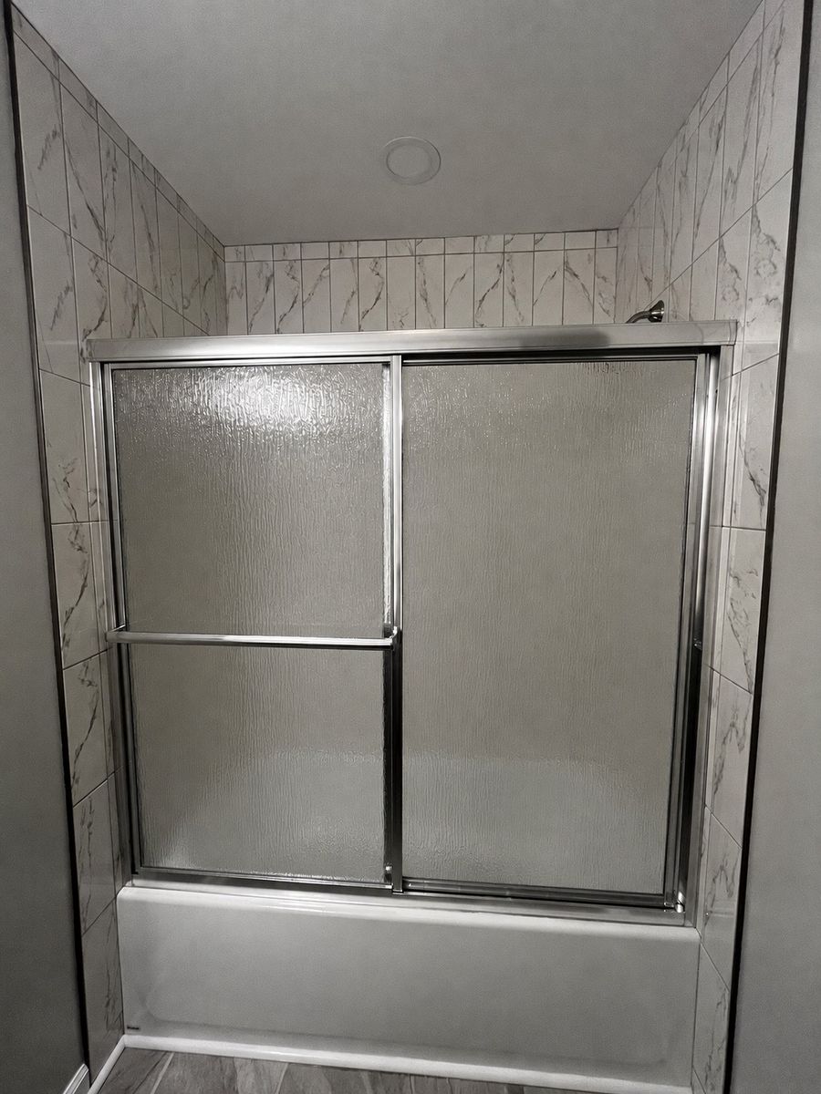 Bathroom Renovation for Newbury Construction & Remodeling LLC in Trenton, TN