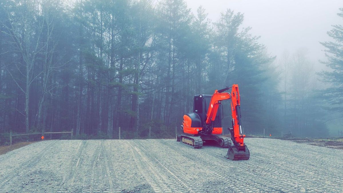 Site Grading for Old South Grading in Glade Valley, NC