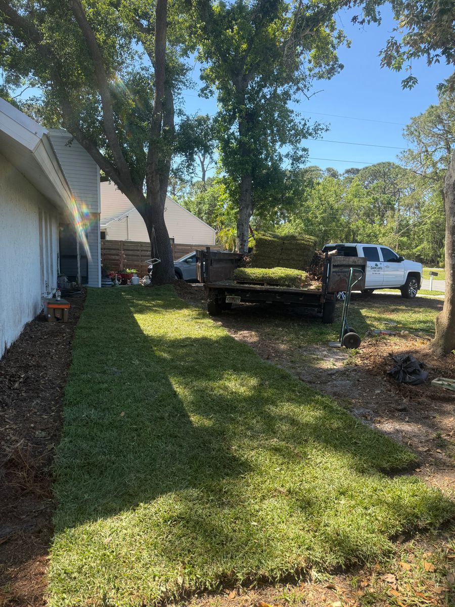 Mulch Installation for Damian’s Tree Care in Sarasota, FL