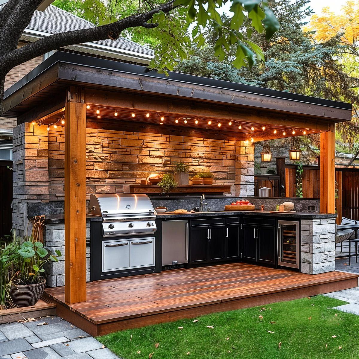 Outdoor Kitchens for Red Line Construction in Baldwin County,  AL
