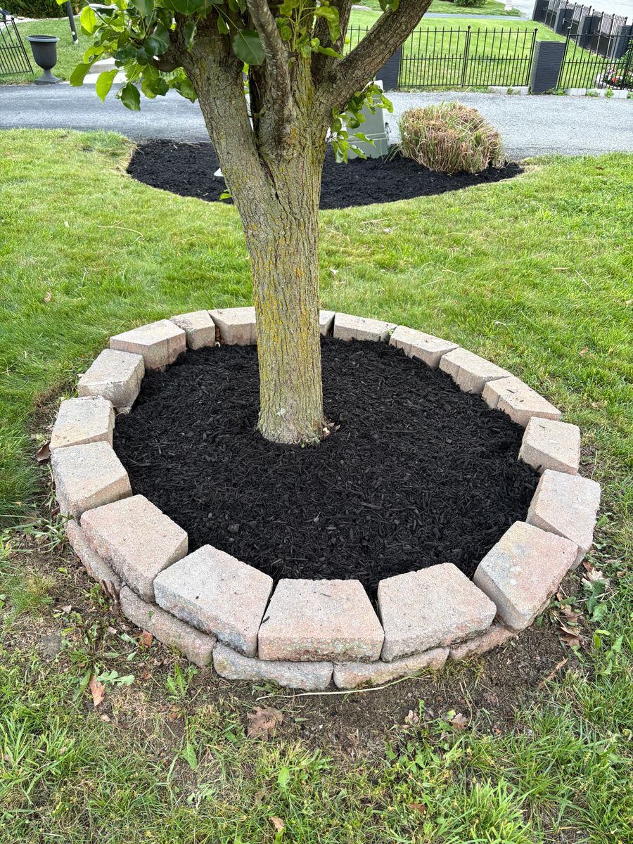 Mulch Installation for Cam Yardz in Washington, PA