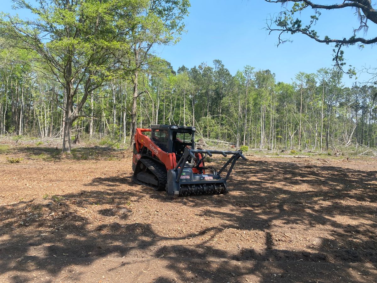 Forestry Mulching for T&S Land Management Services in Effingham County, GA
