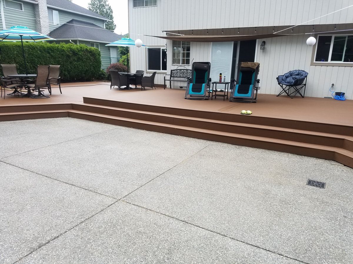 Deck & Patio Installation for Pro Visions Construction in Mount Vernon, WA