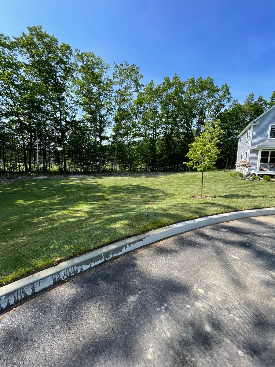 Lawn Installation for Deering Ridge Landscaping in Waterboro, ME