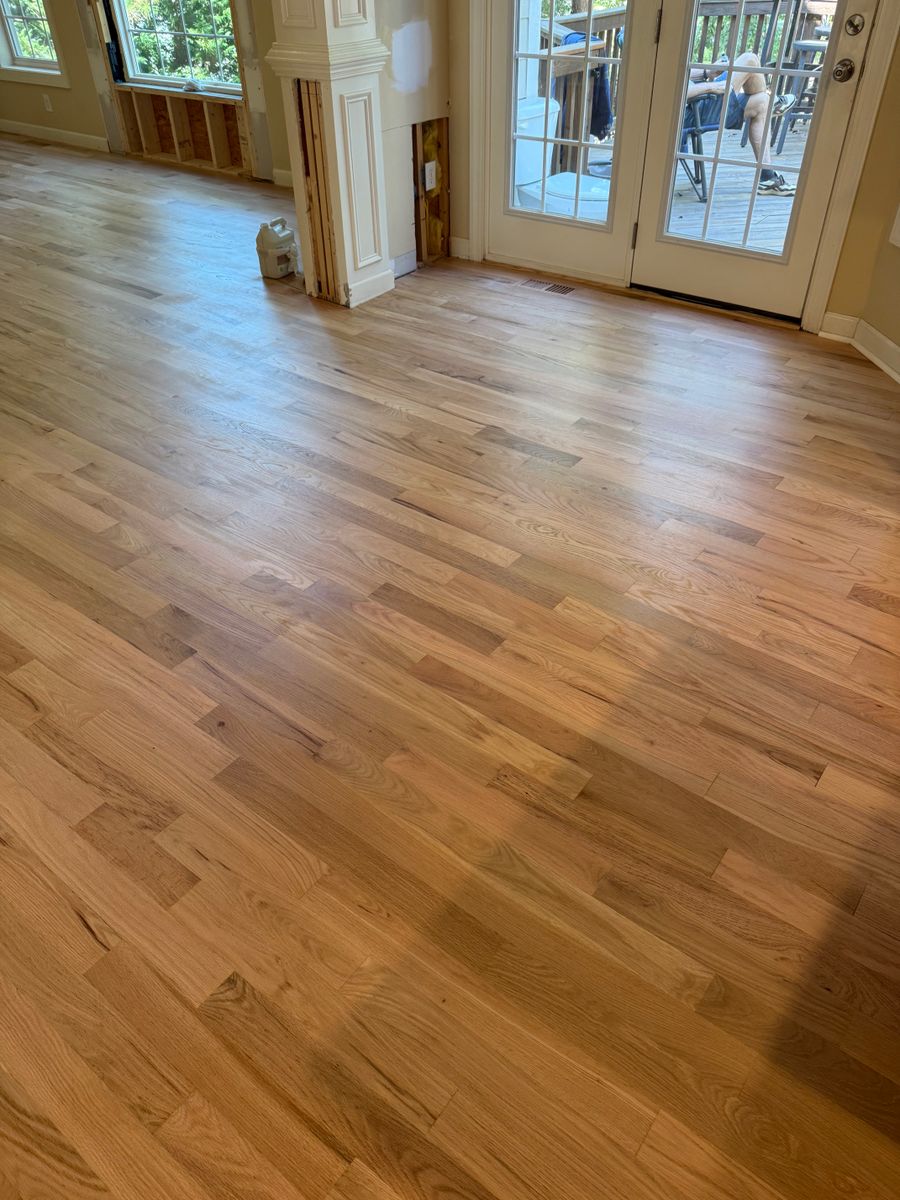 Sanding/Refinishing for Master Hardwood Floors in Raleigh, NC