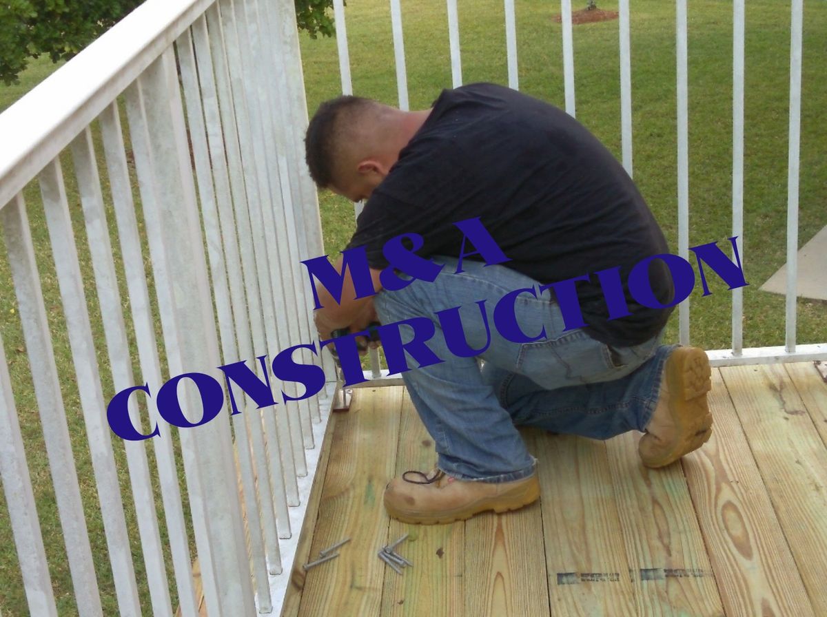 Deck & Patio Installation for M&A Construction in Southwest Ranches, FL