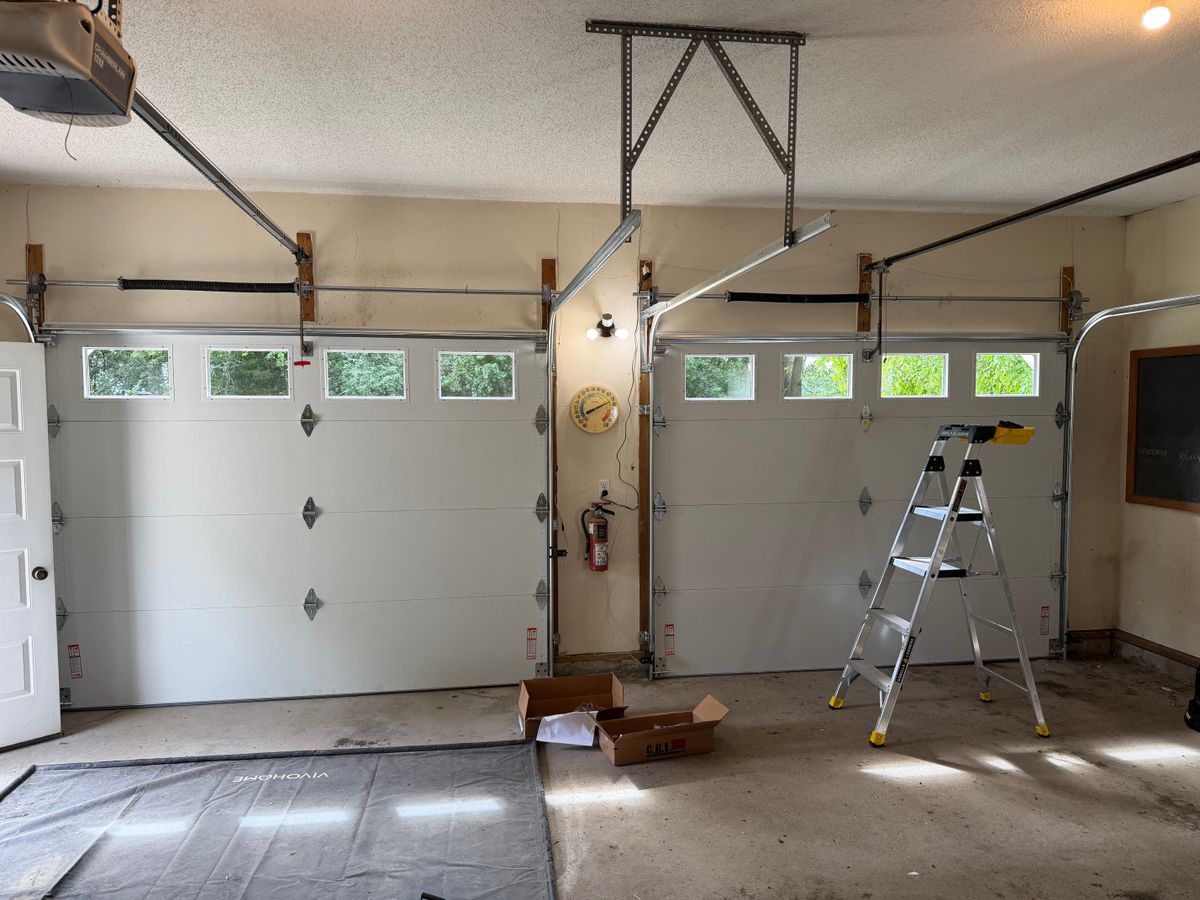 Garage Door Installation for NorthStar Garage Company in Arlington, MN