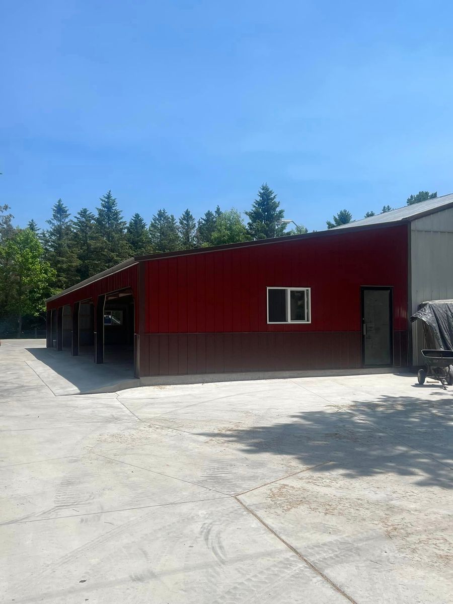 Pole Barn Construction for Lake Ridge Construction LLC in Kiel, WI