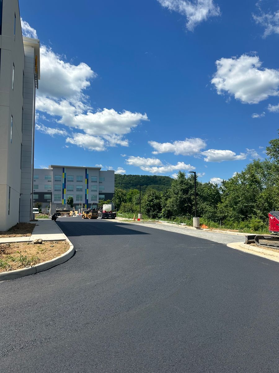 Asphalt Parking Lots for James R Carter Paving in Roanoke, VA