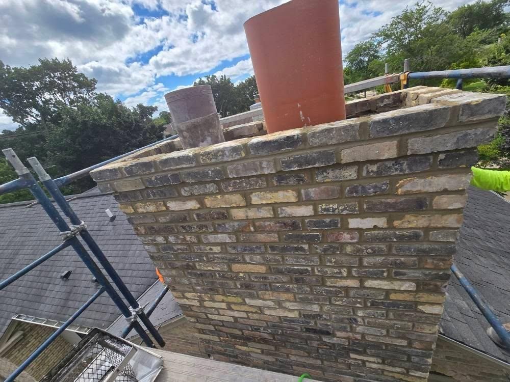 Brickwork for JM Restoration LLC. in South Milwaukee, WI