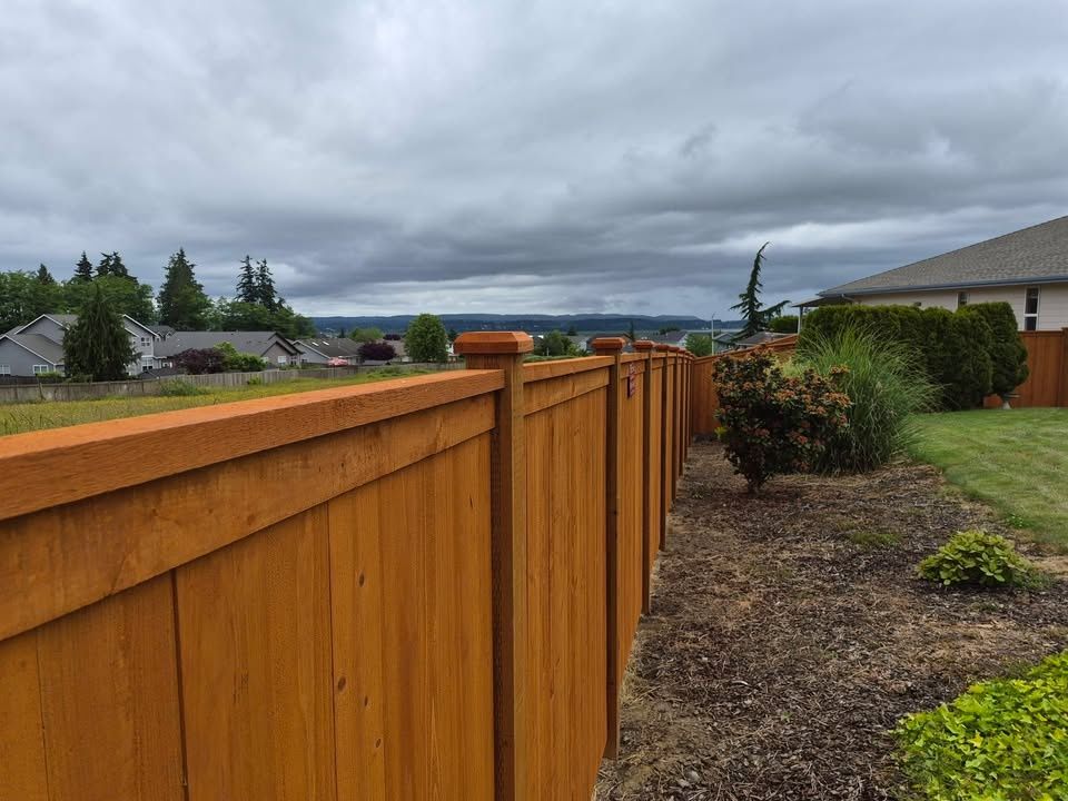Fence Installation for McBride and Sons Fence in Camano, WA