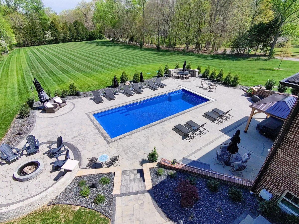 Patio Installation for Lamb's Lawn Service & Landscaping in Floyds Knobs, IN