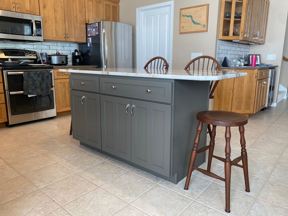 Cabinet Refinishing for Hughberts Siding & Painting in Rochester, MN