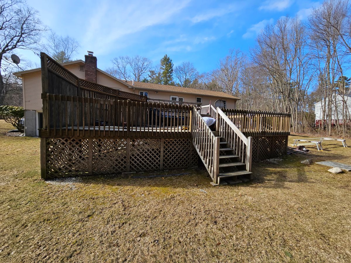 Deck Restoration for South Coast Decks LLC in Mansfield, MA