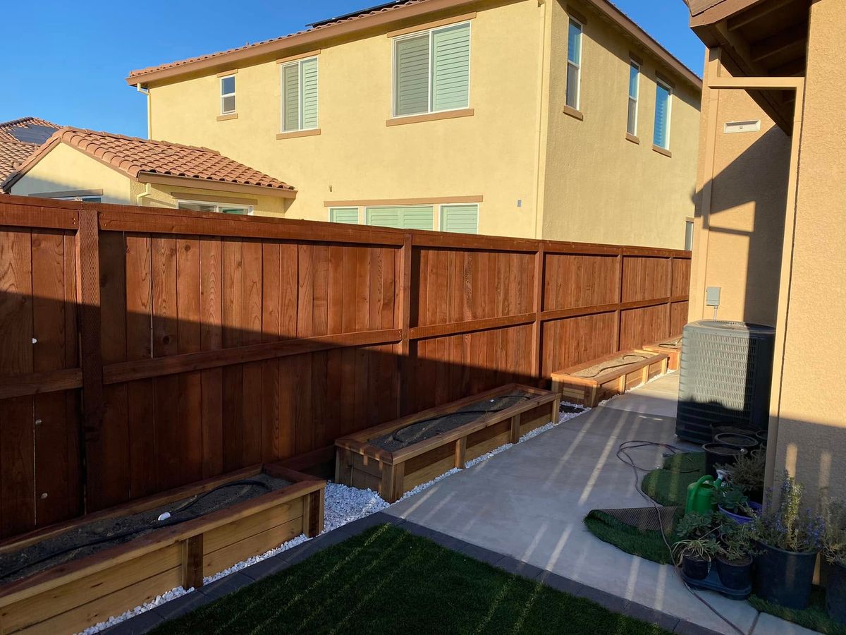 Fence Painting for PAL Painting in Elk Grove, CA