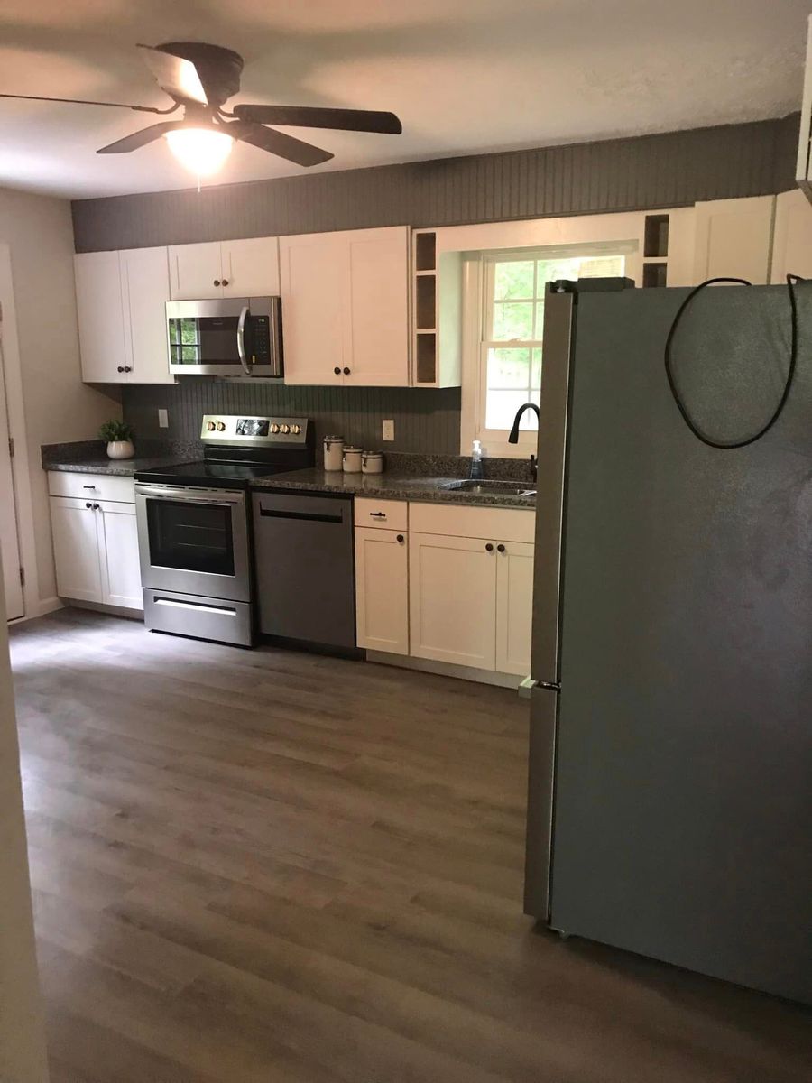 Kitchen Renovation for St.Patrick’s Home Services in Farmville, VA