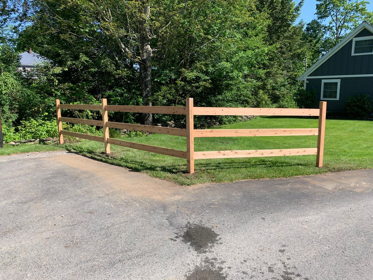 Fence Installation for Wood Home Creations in Carbondale, PA