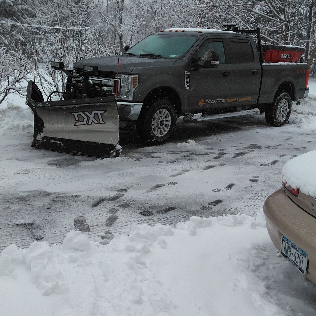 Snow Removal for Scott's Lawn Care and Landscaping LLC in Modena, NY