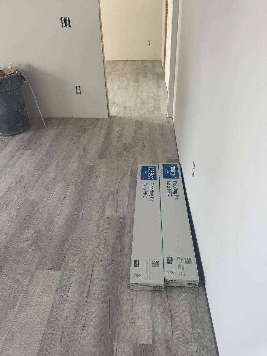 Flooring for Risner Construction in De Motte, IN