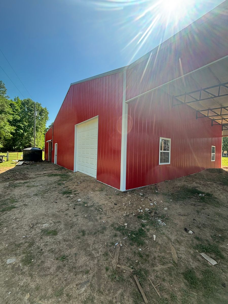Barndominium Construction for Williams Legacy Construction LLC in Pulaski, TN