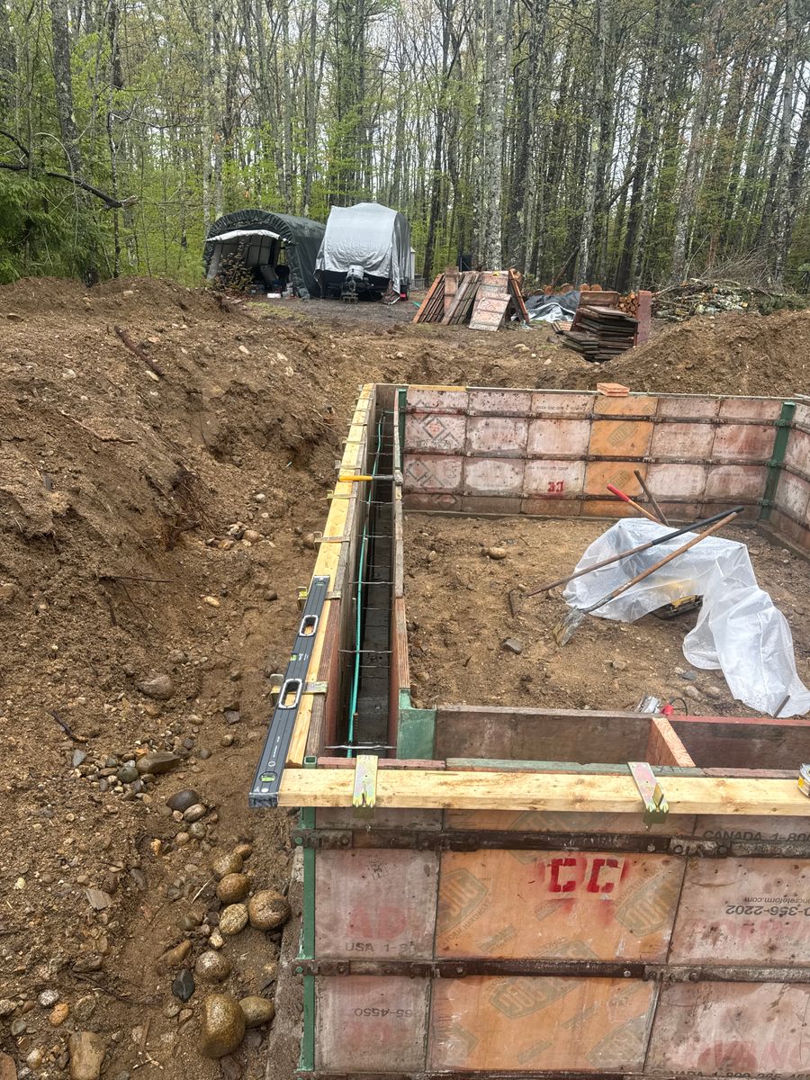 Foundation Walls for Custom Concrete of Maine in Biddeford, ME