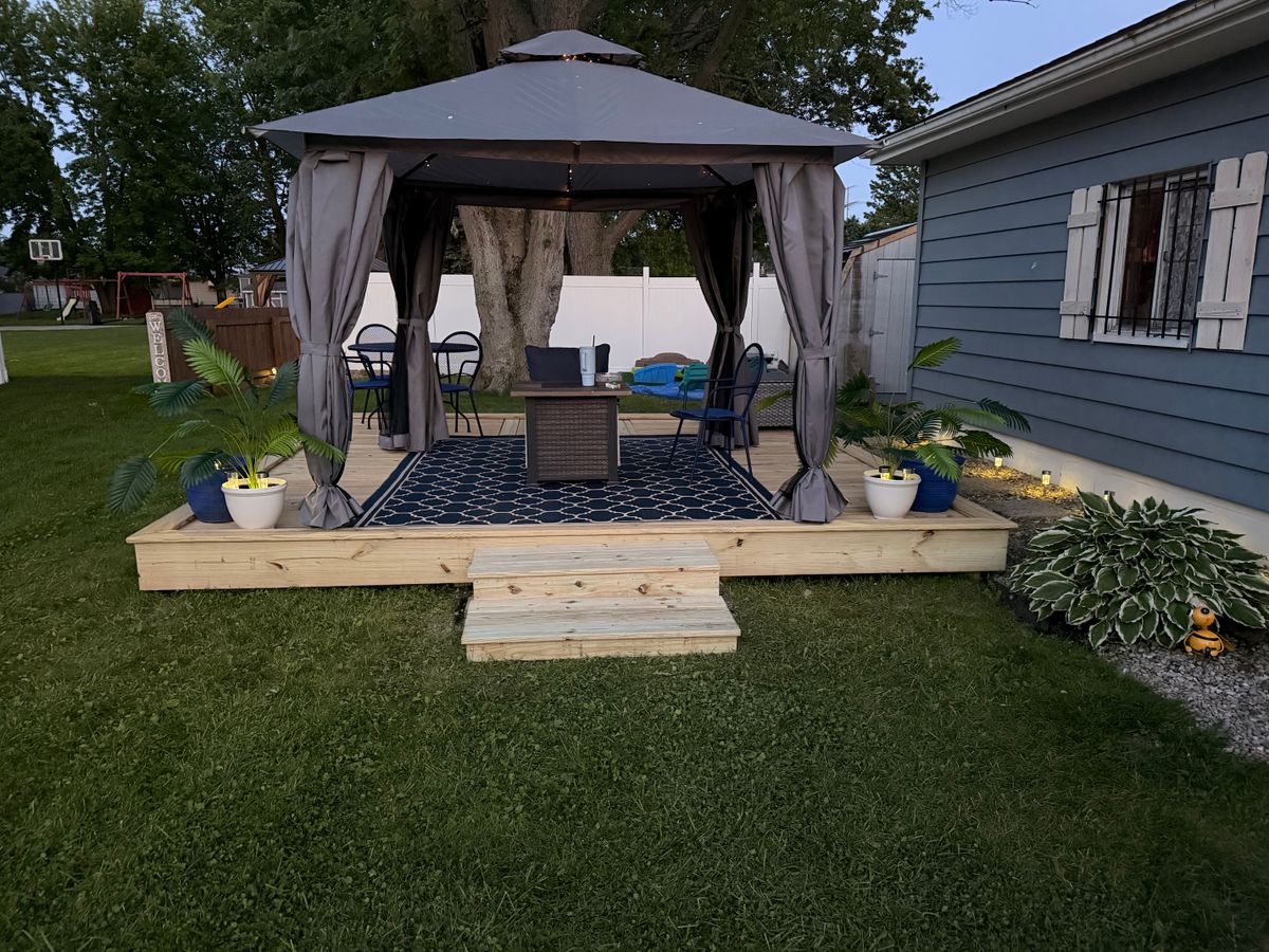 Deck & Patio Installation for Erie Builders & Construction in Sandusky, OH