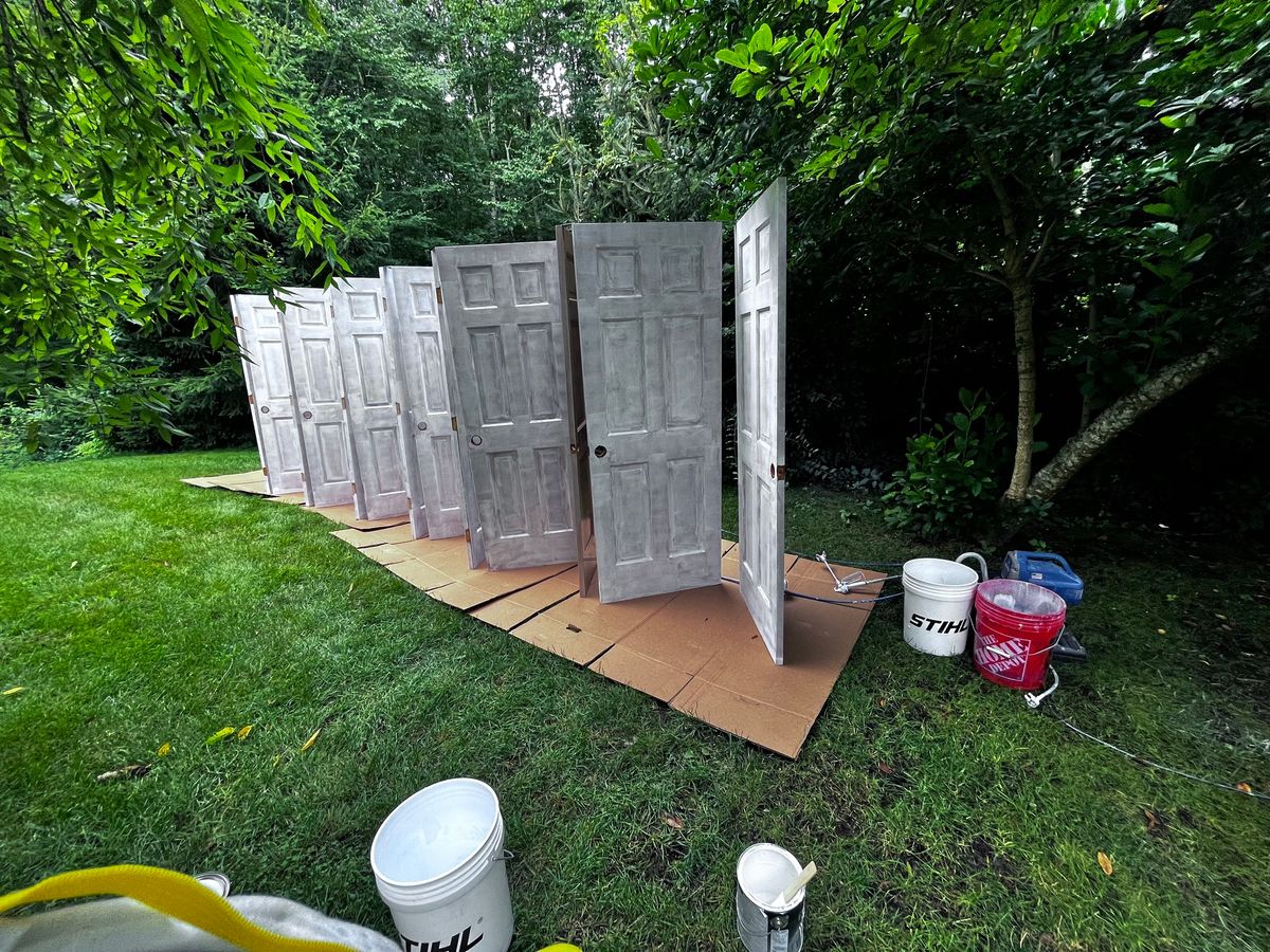 Staining for The Paint Doctor, Prescribing Beauty in Norwich, CT