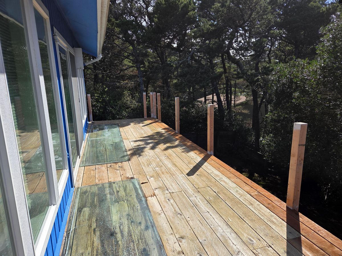Deck Installation for BTC Construction in Florence, OR