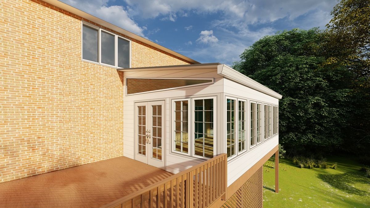 Porch Builds for Hughes Builders LLC in Greensboro, NC