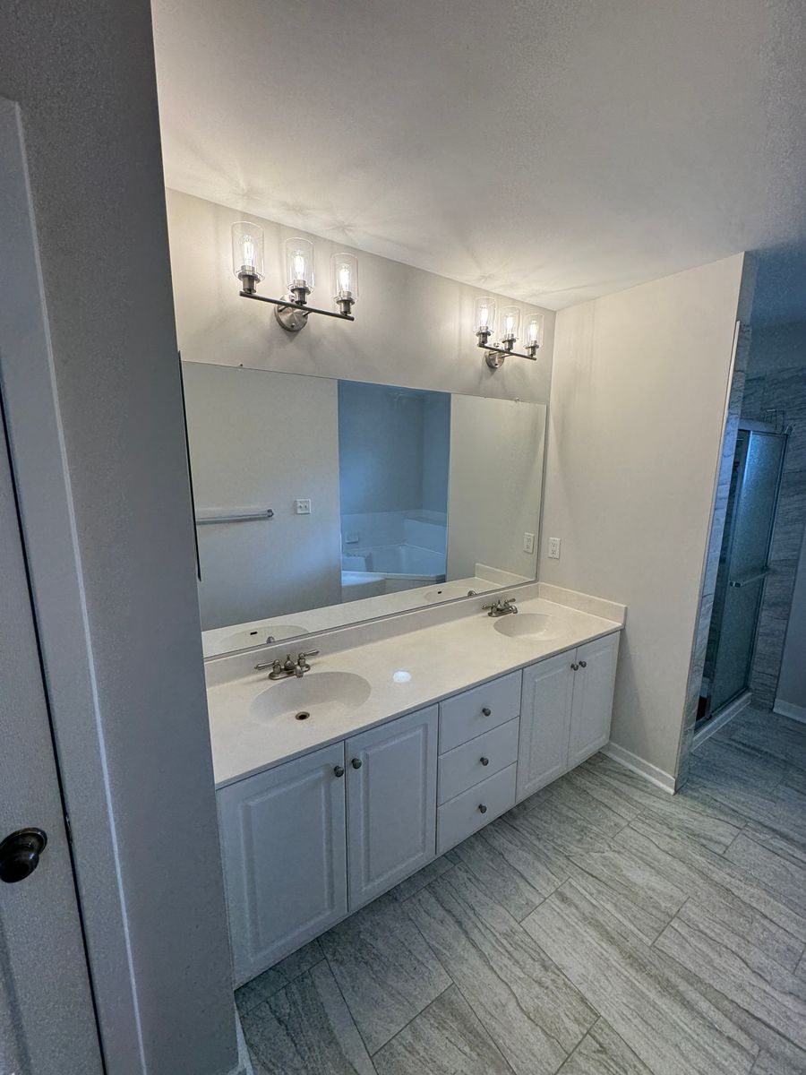 Bathroom Renovation for Sanchez Paint Pros in Frederick, MD