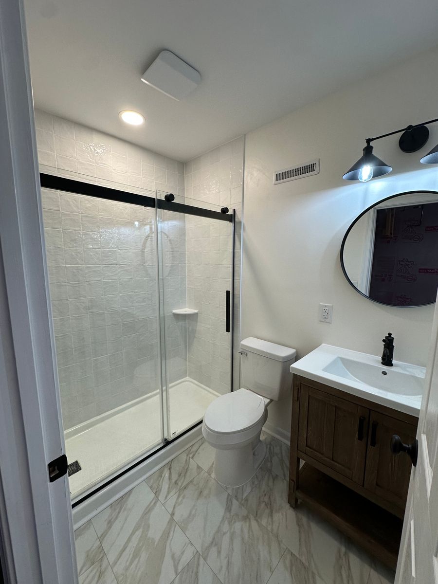 Bathroom Renovation for Kerns Building & Home Improvement in Winchester, VA