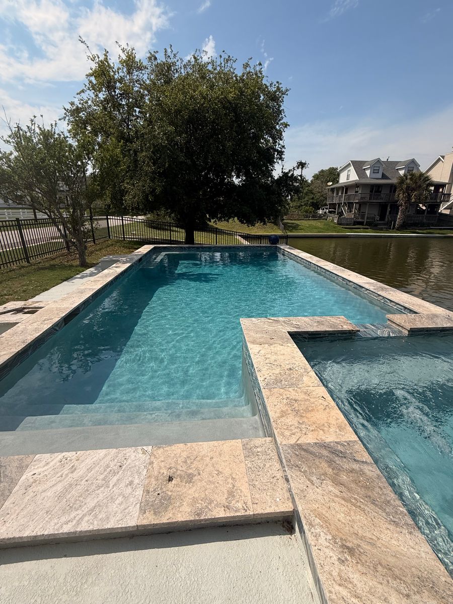 Weekly Pool Cleaning for Texas Proud Pools in Galveston County, TX