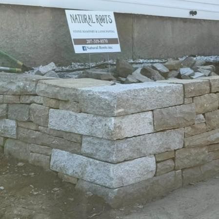 Hardscape Installation for Natural Roots Inc in Georgetown, ME