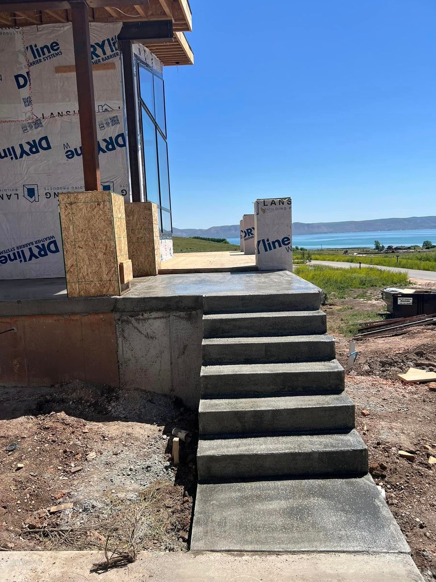 Stair Design & Installation for Hard Knox Concrete  in Montpelier, ID