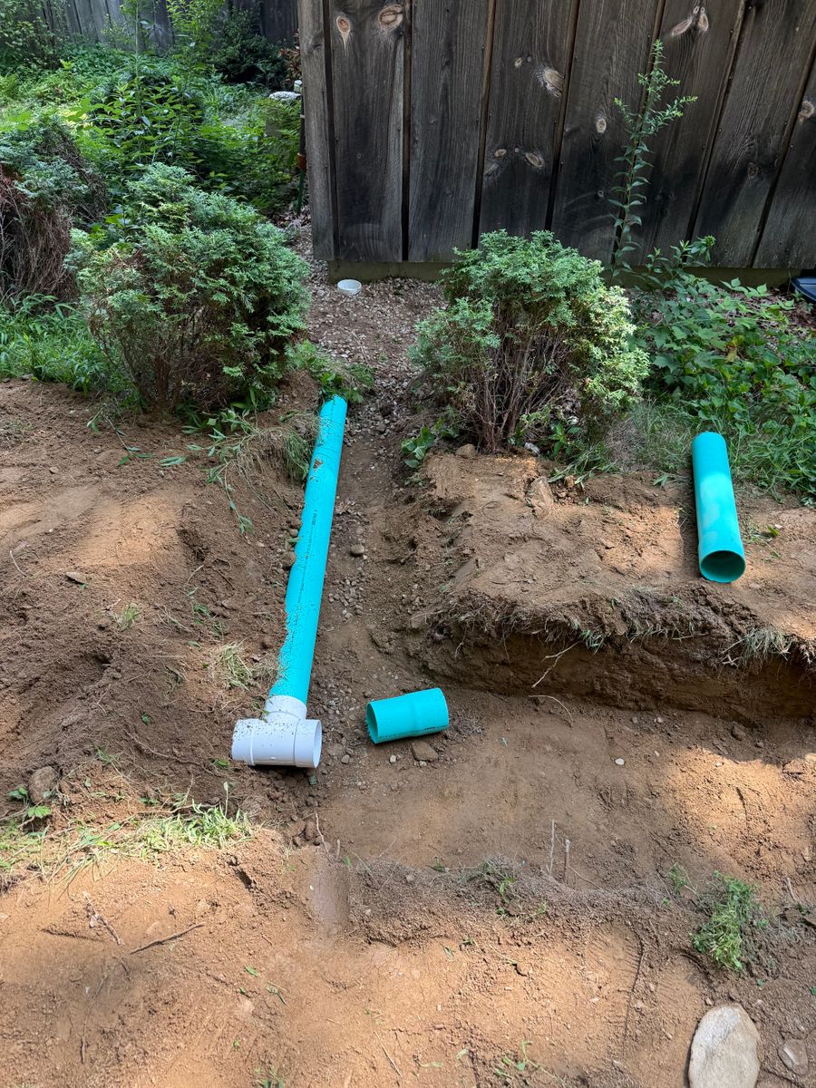 Drainage for Triple C’s Excavation in Ashford, CT