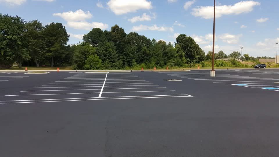 ADA Pavement Markings for Stripe A Lot in Knoxville, TN