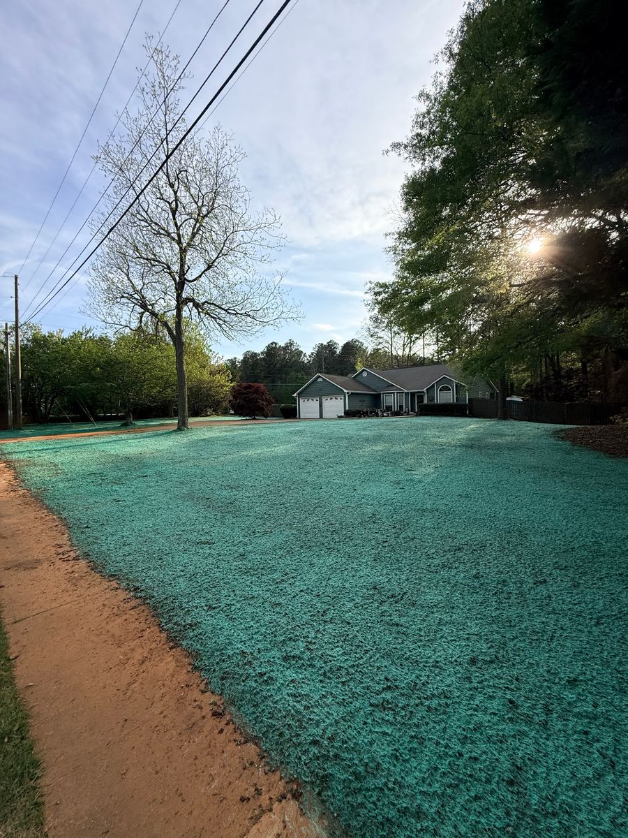 Hydroseeding for J&J Hauling and Outdoor LLC  in Fayetteville, GA