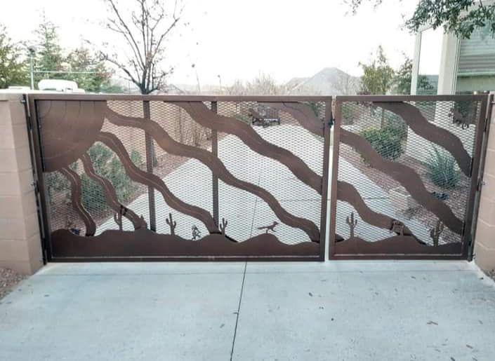 Custom Gates for Sigma Iron Works in Glendale, AZ