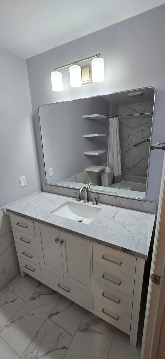 Bathroom Renovation for GR Home Specialist, LLC in Antioch, TN