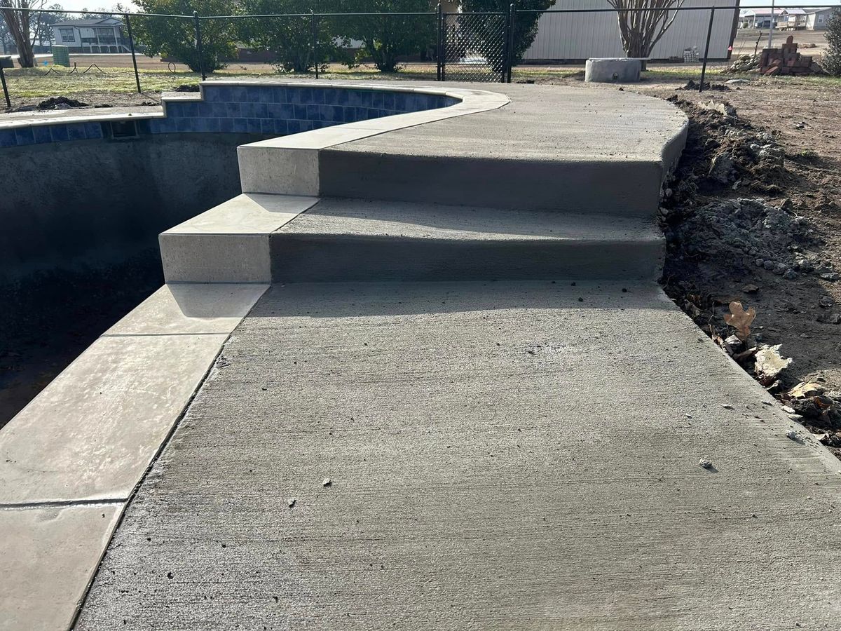 Concrete Installation for Westbound Pools & Construction in Mustang, OK