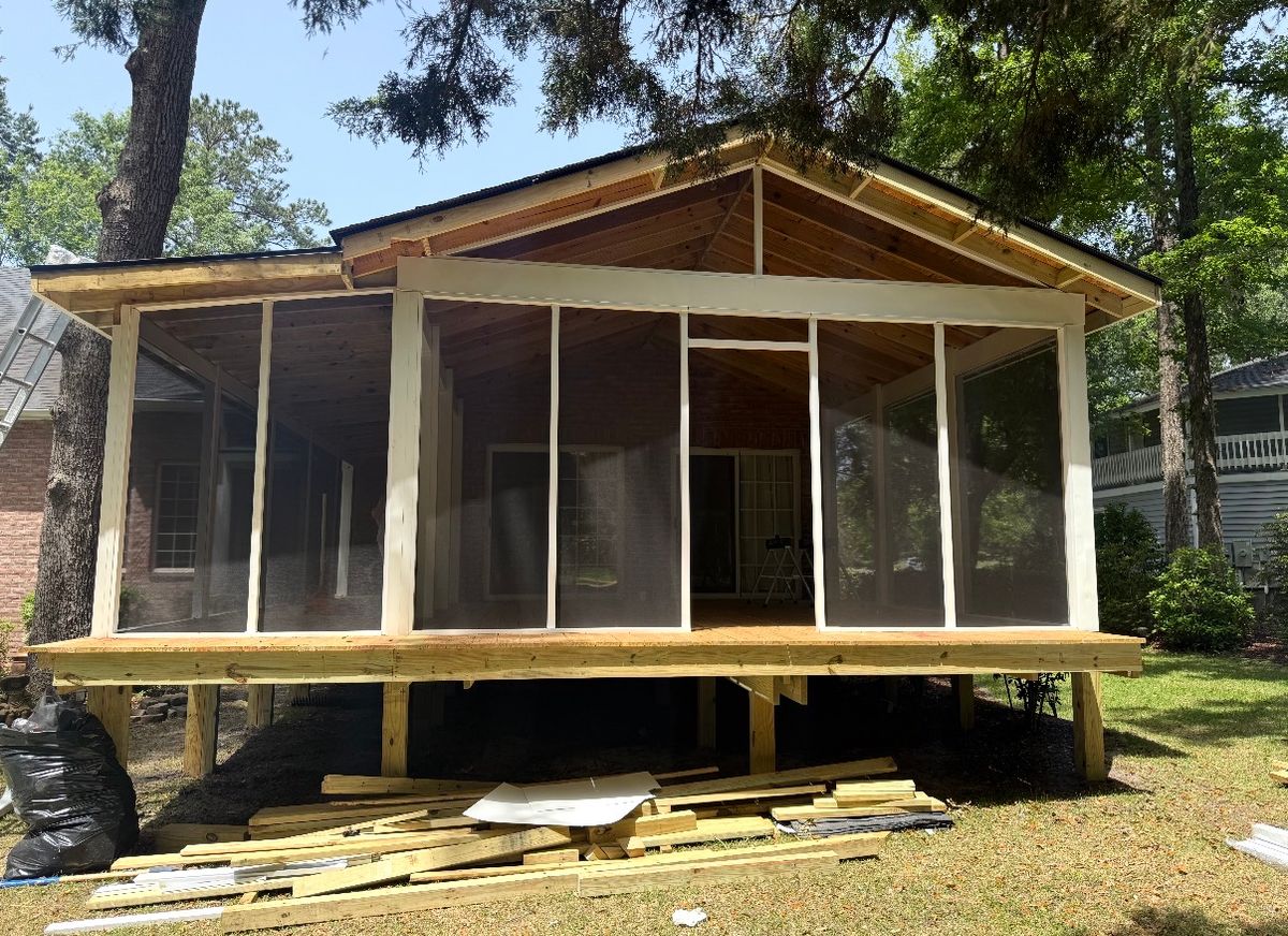 Deck & Patio Installation for Snap Remodeling in Charleston, SC