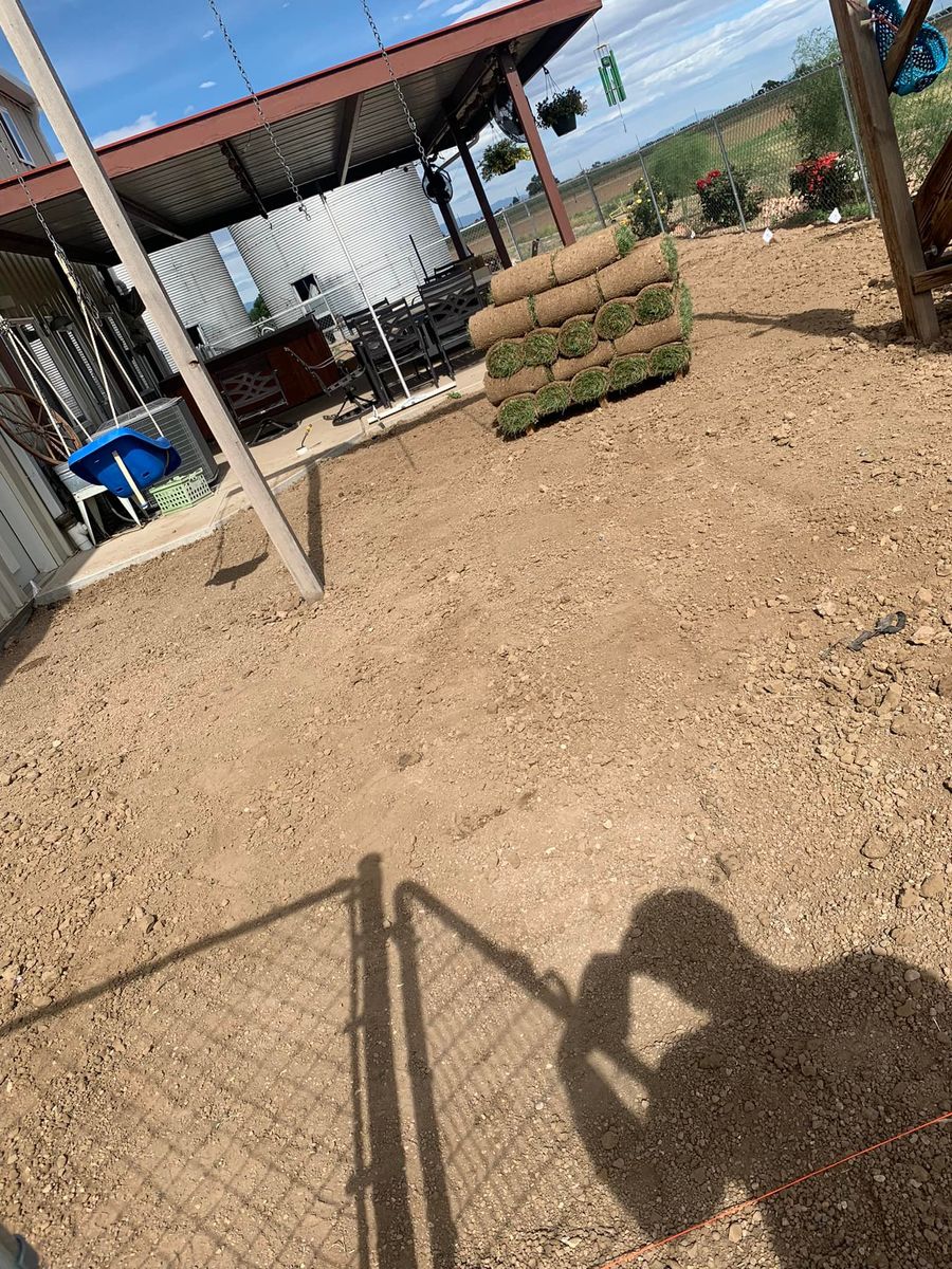 Sod Install for CDM Sprinkler in Pueblo County, CO