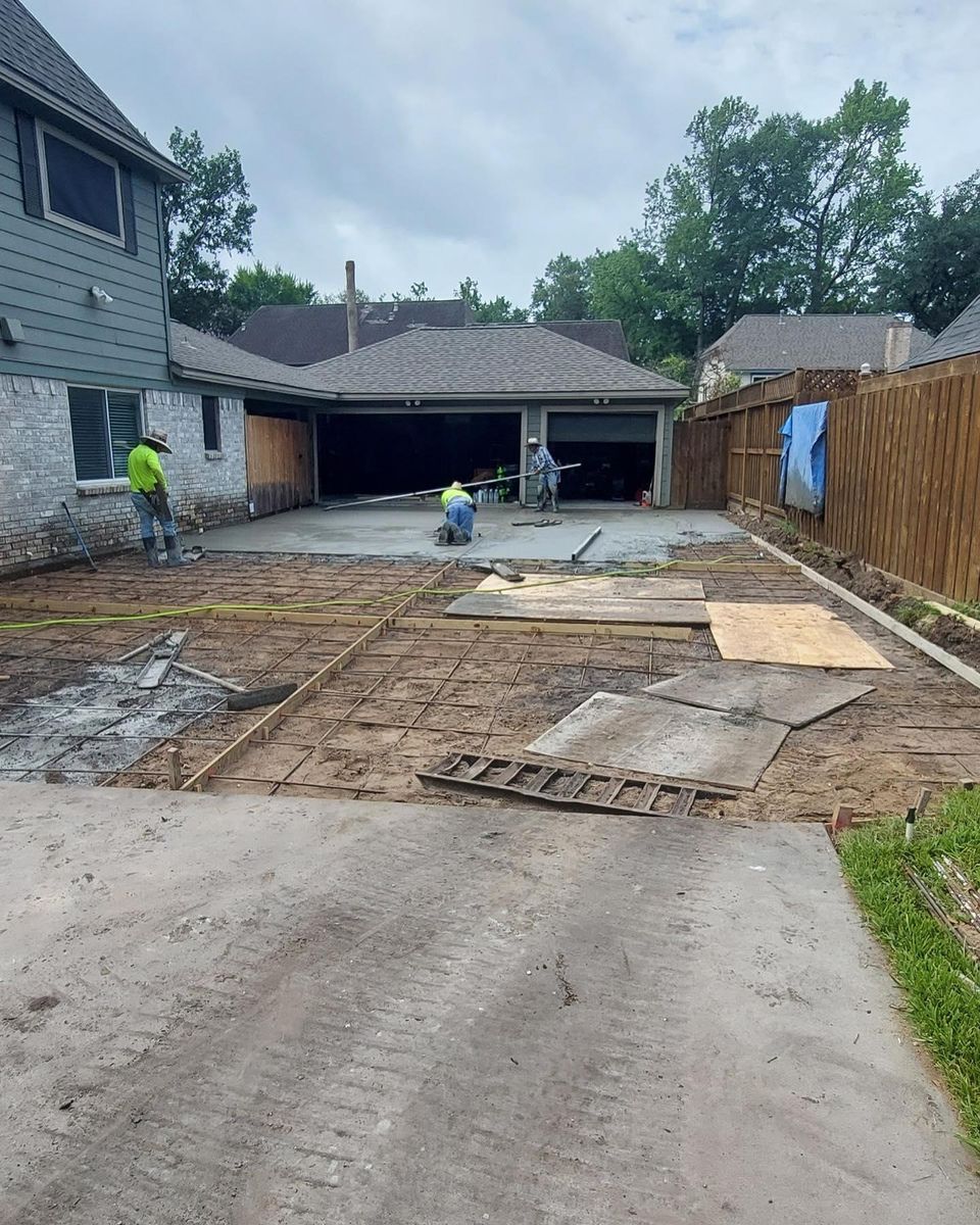 Driveways for Slabs on Grade - Concrete Specialist in Spring, TX