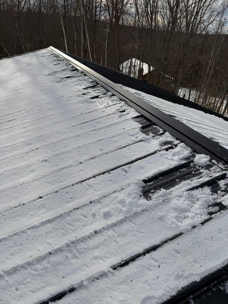 Roof Shoveling for Next Level Construction in Saco, ME