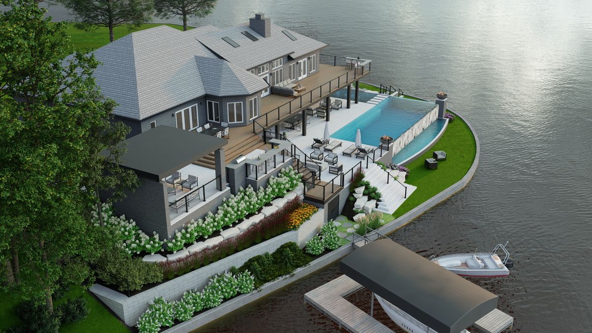 Pool Design & Installation for P.J.E. Lawn Care & Landscaping in Indianapolis, IN