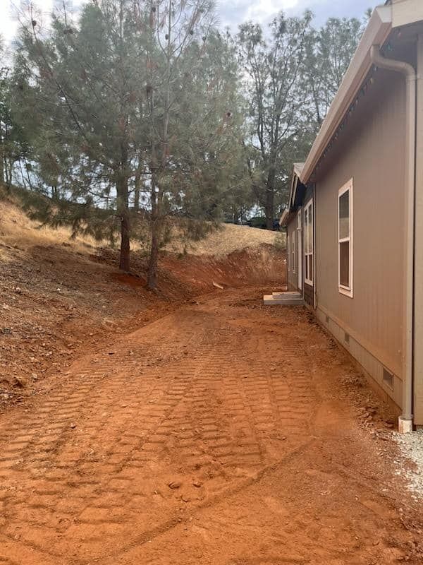 Grading for Amador Engineering Inc. in Acampo, CA