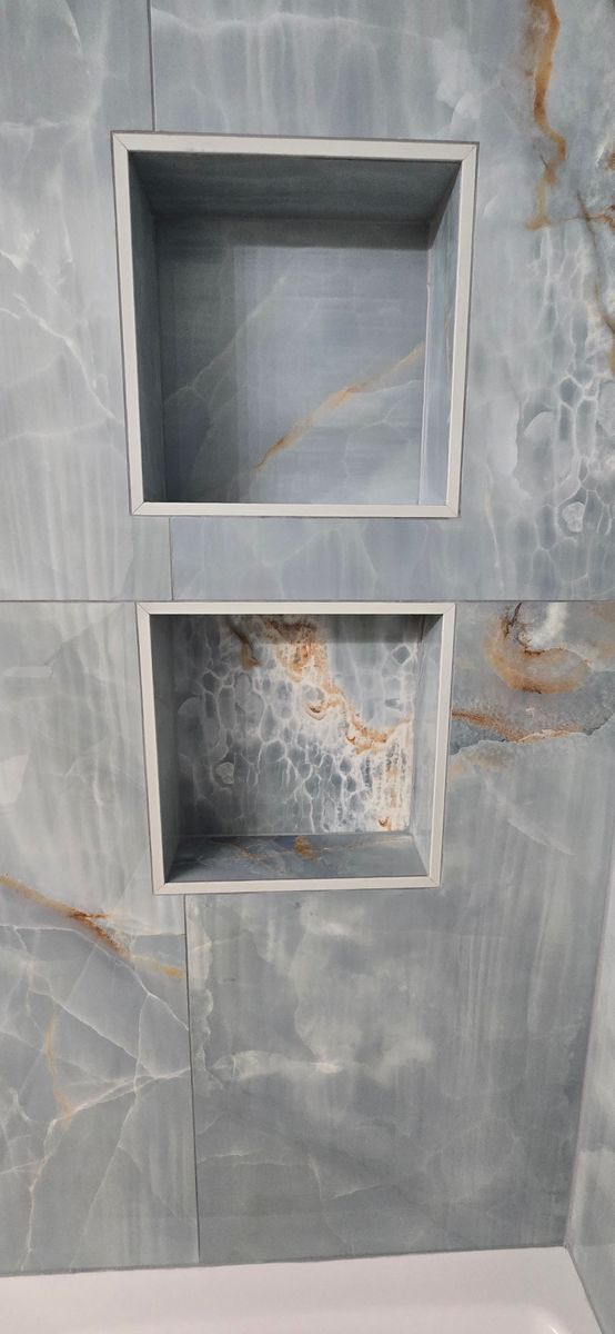 Tile installation for Brush Rooms in Rochester, NY
