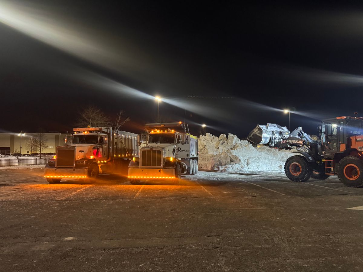 Commercial Snow Removal for Rowan Enterprise in Pottstown, PA